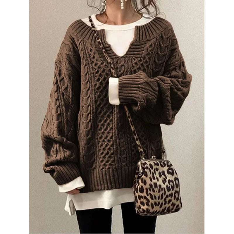 Casual Sweaters Fashion Female